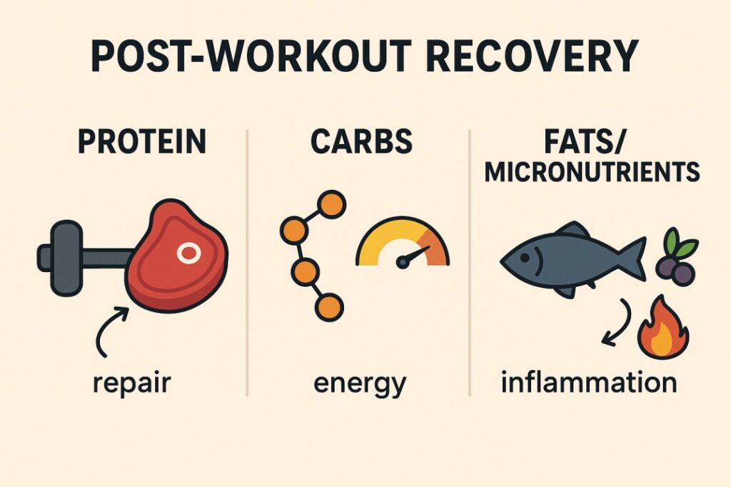 Protein, Carbohydrates,
Healthy Fats & Micronutrients